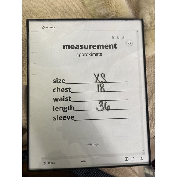 LT Love Token Womens Renee Faux Fur Plunging Neck Cream Knit Duster Vest Size XS - Picture 10 of 10